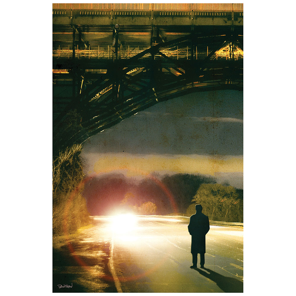 Affiche 12x18 DON VALLLEY-1 par l'artiste visuel Pascal Normand