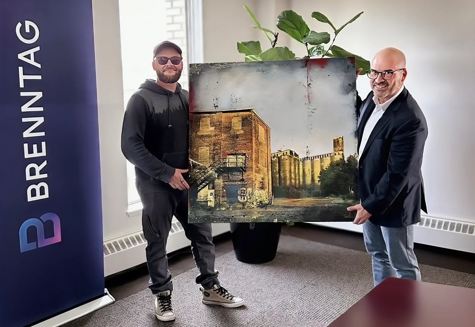 Remise d'une œuvre sur commande