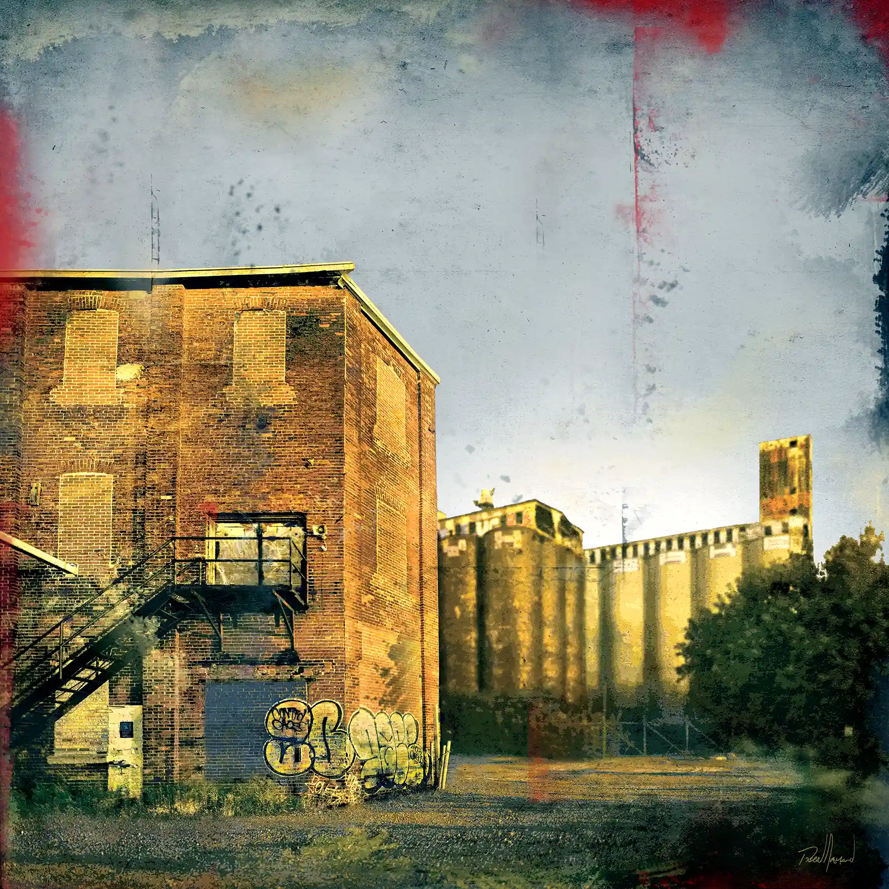 Oeuvre BRENNTAG SC MTL de l'artiste visuel Pascal Normand. ©2024