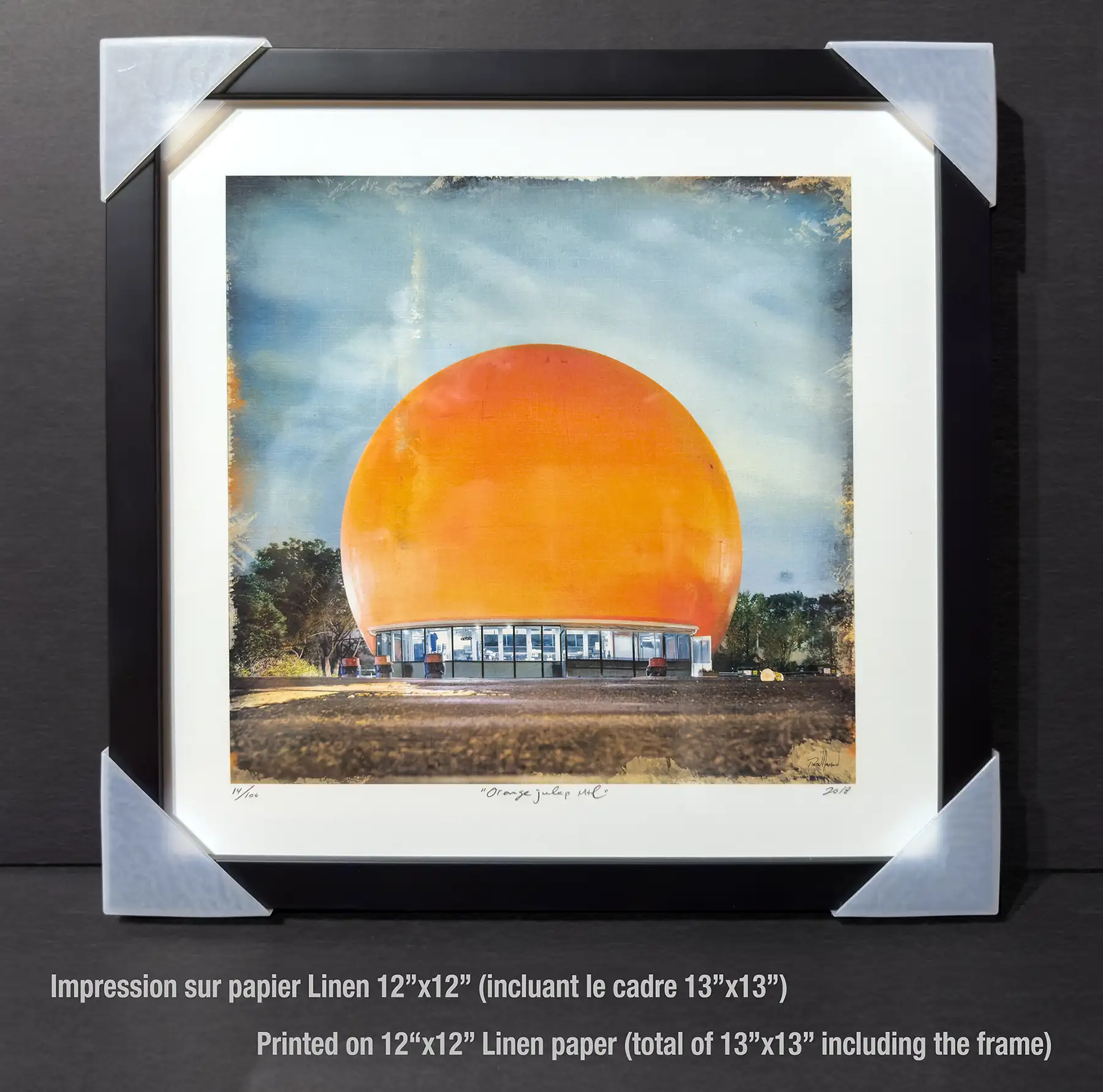 Orange Julep Mtl 12x12 edition limitée - infos