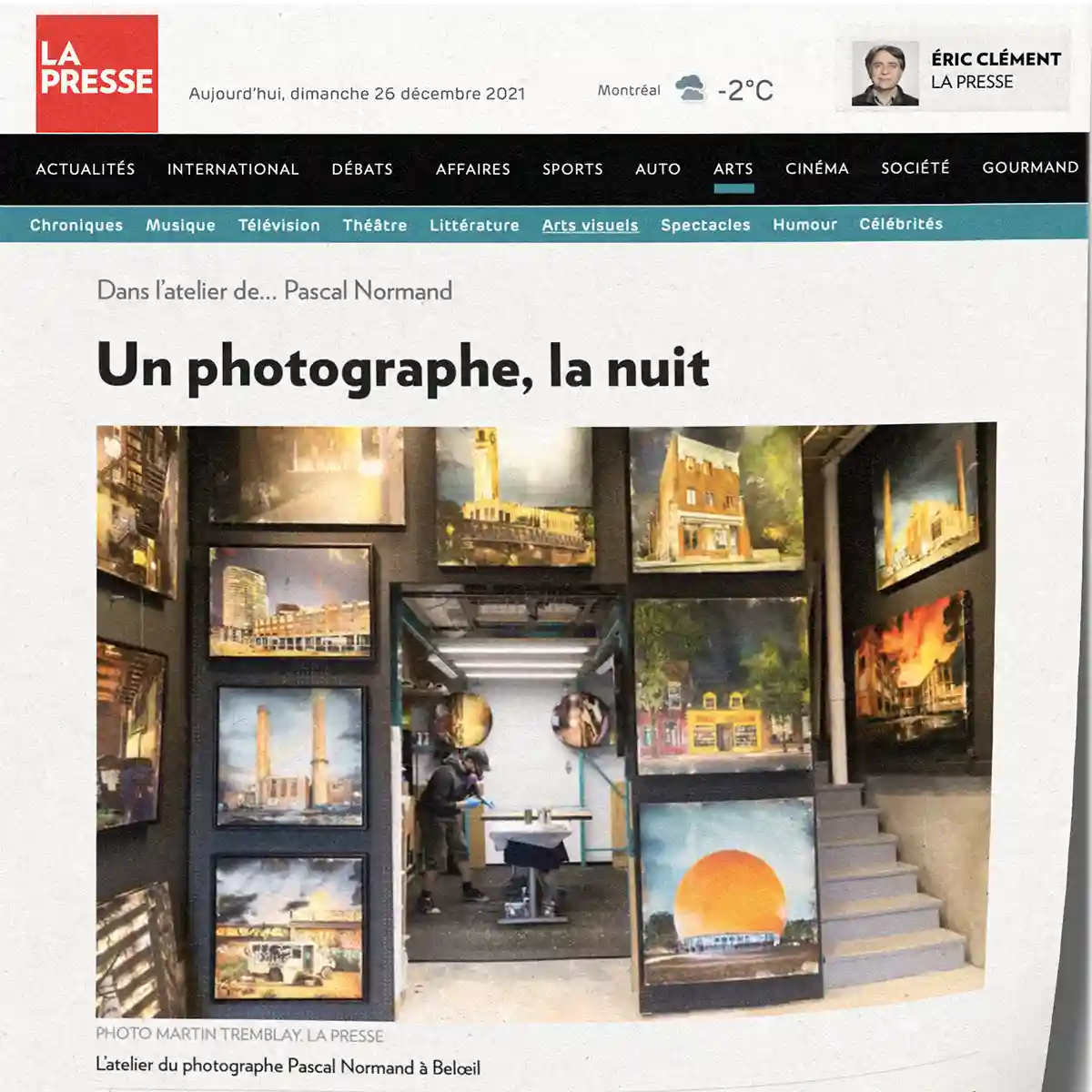 Article La Presse 2021