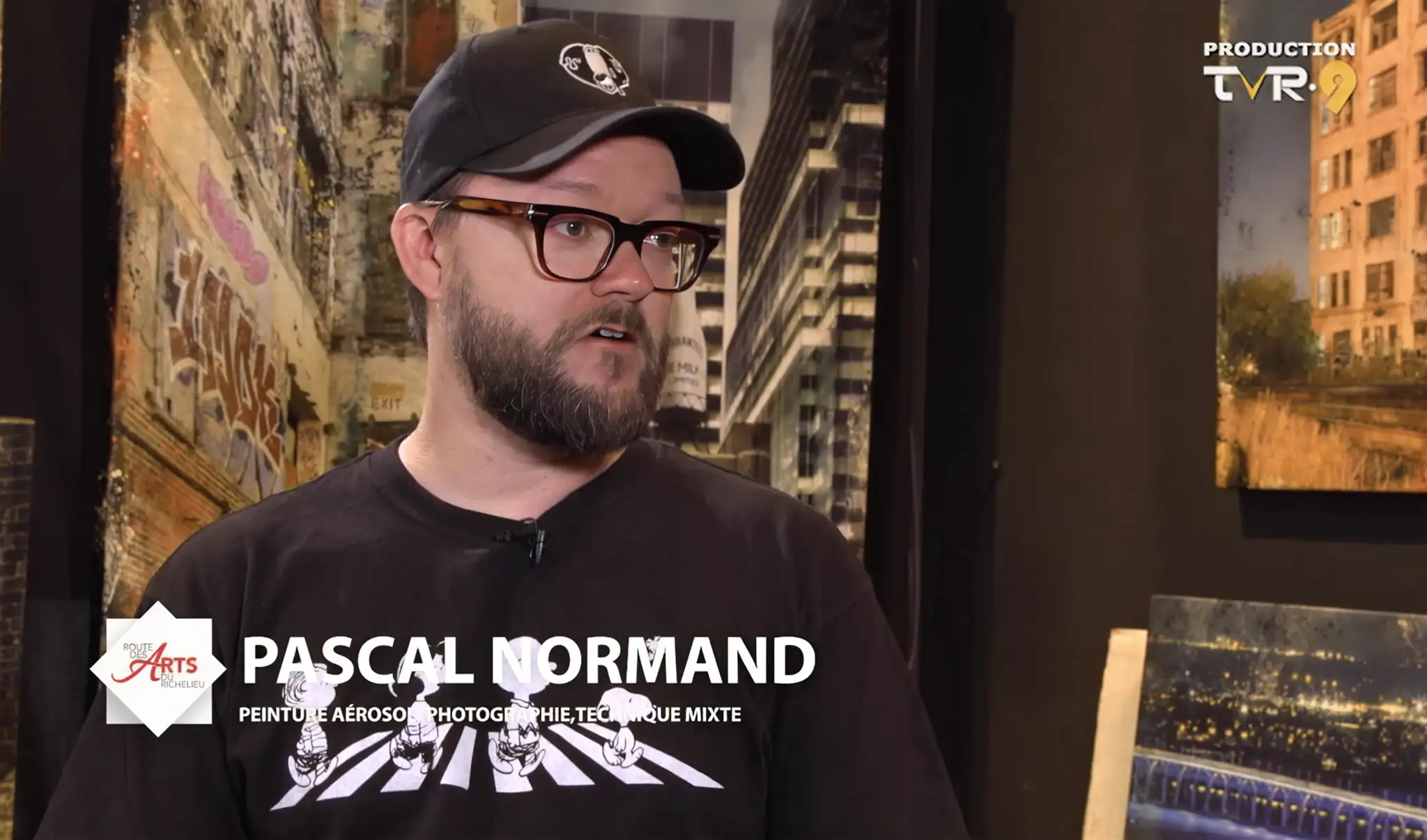 Émission La Route des Arts, TVR9 aout 2022